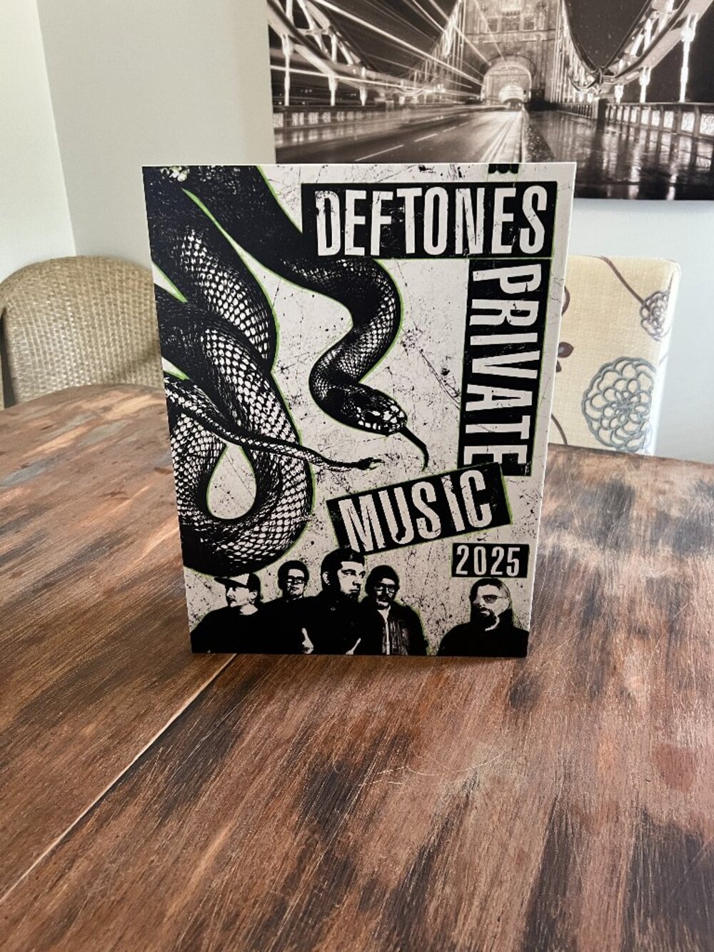 Deftones Private Music 2025 12x16 PVC Print – Alternative Metal Band Art